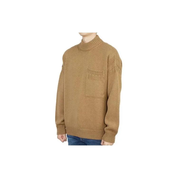 TEN C Mock neck Knitted Jumper-3