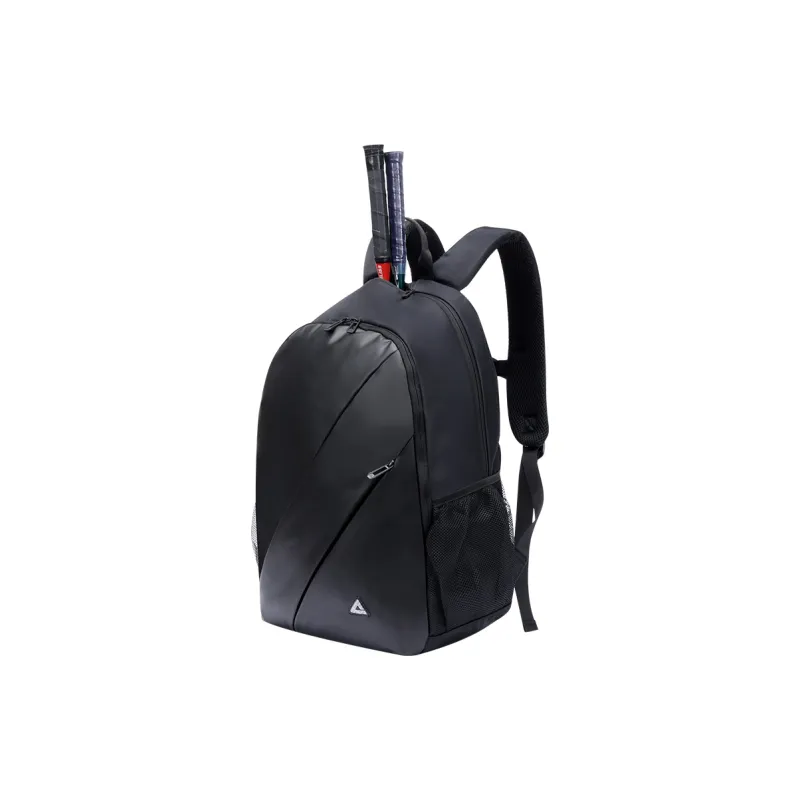 PEAK Simple Line Polyester Backpack Regular Unisex Stellar Black-3