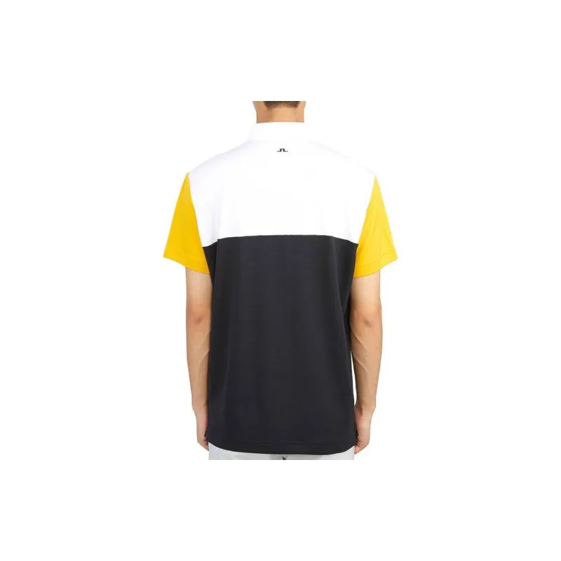 J.Lindeberg Polo Shirt Men's Yellow-1