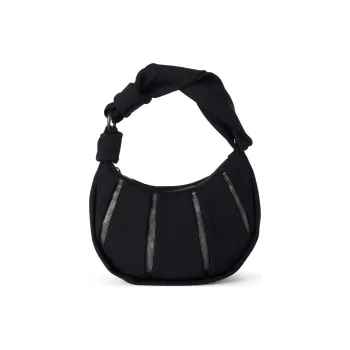TUMI Leather Shoulder Bag Crossbody Bag Small Size Women's Black