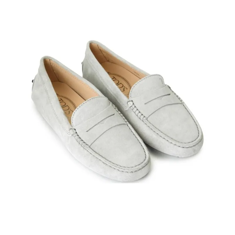 TOD'S Beanie Shoes Women's Gray-3