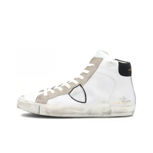 PHILIPPE MODEL Stylish Skateboarding Shoes Men's White