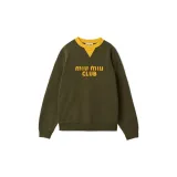 MIU MIU SS24 Sweatshirt Women's Camouflage