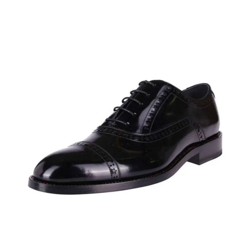 Jimmy Choo Dress Shoes Men Low Top Black-3