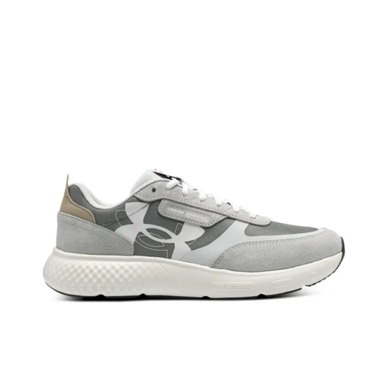Under Armour Decoy Lu Breathable Low Top Running Shoes Men's Gray-1