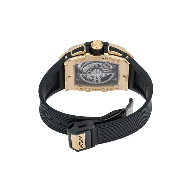 HUBLOT BIG BANG Soul Collection Automatic Mechanical Movement Men's Watches Watch 42mm Black Dial 18K Gold Watch Case-3