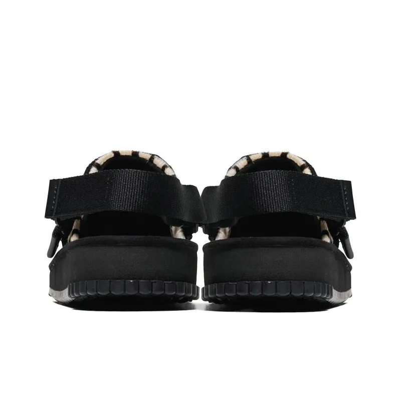 SHAKA Snug Clog Cowhair Wrap-toe Slippers Unisex-3