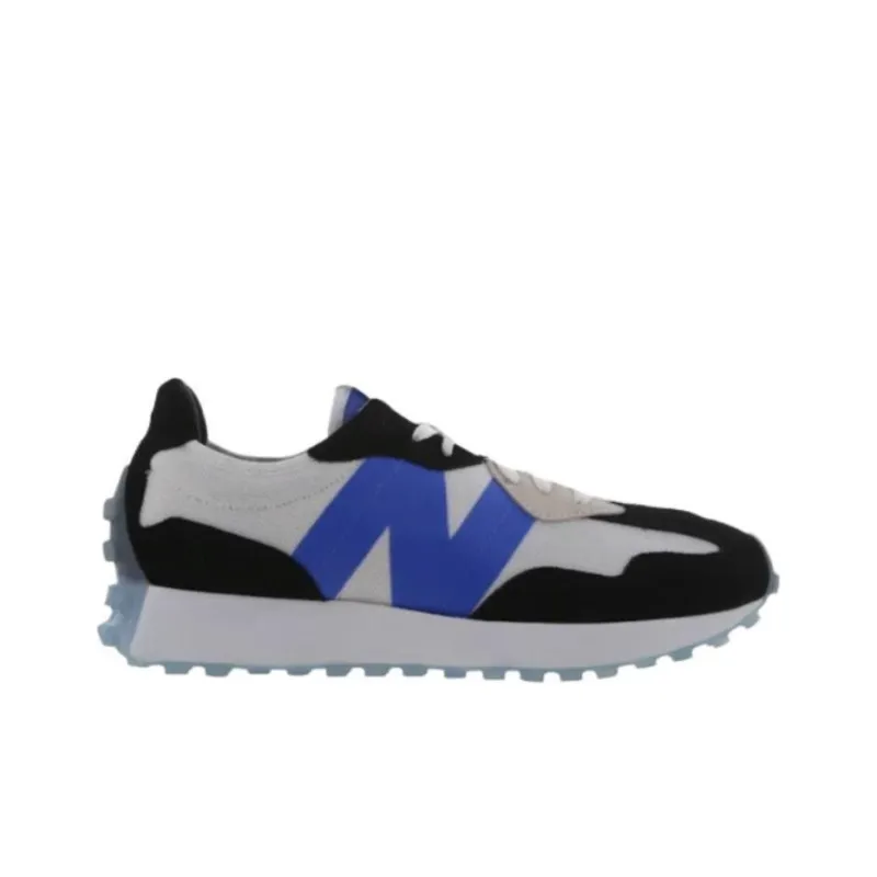 New Balance 327 Sport Shoes 'White Black Blue'-1