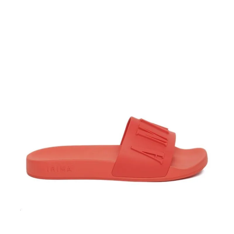 AMIRI Pool Slide Debossed Red-1