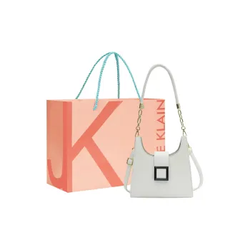JANE KLAIN PU Shoulder Bag Crossbody Bag Regular Women's White/Pink/Green