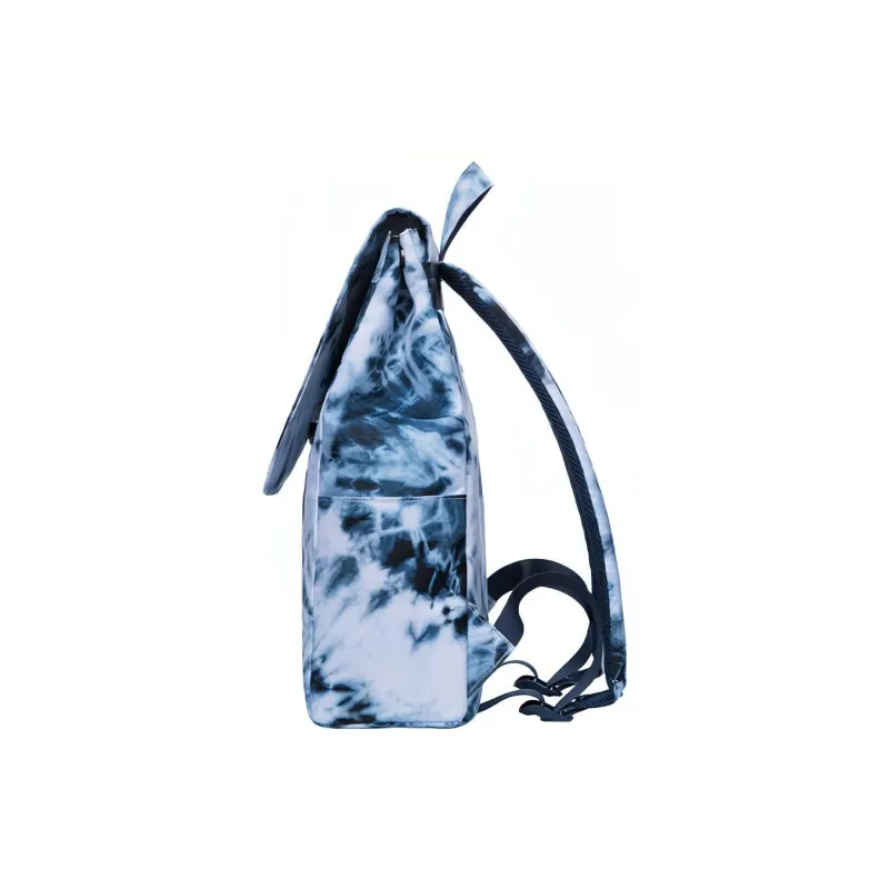 MAH Sheep Cottage Collaboration Polyester Backpack Regular Unisex Blue White-3