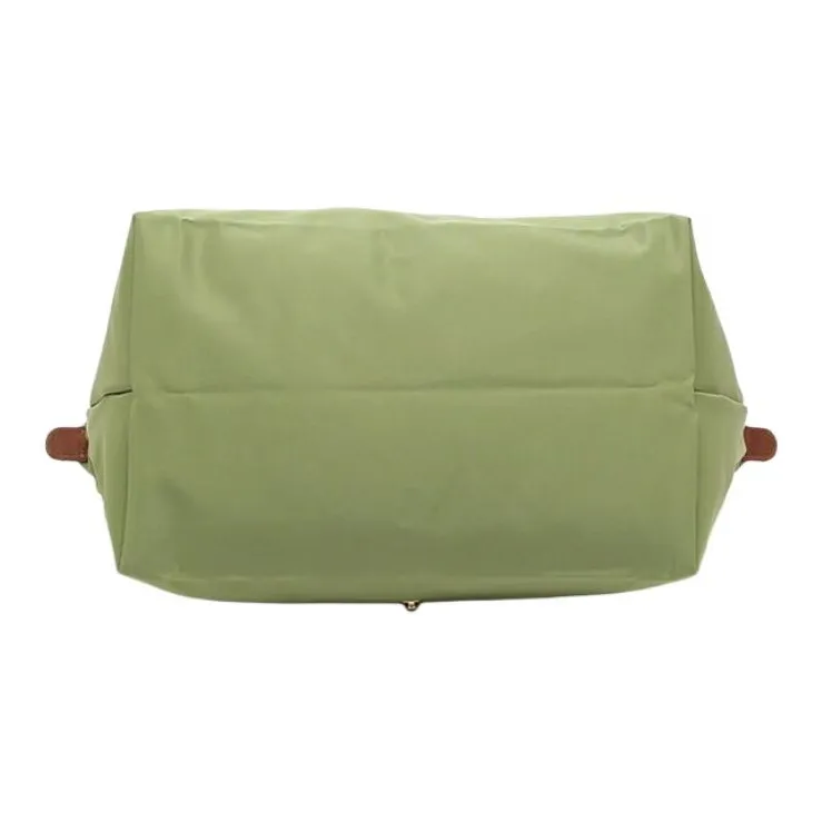 LONGCHAMP Le Pliage Canvas With Leather Dumpling Bag Handbag Shoulder Bag Women's Olive Green-4