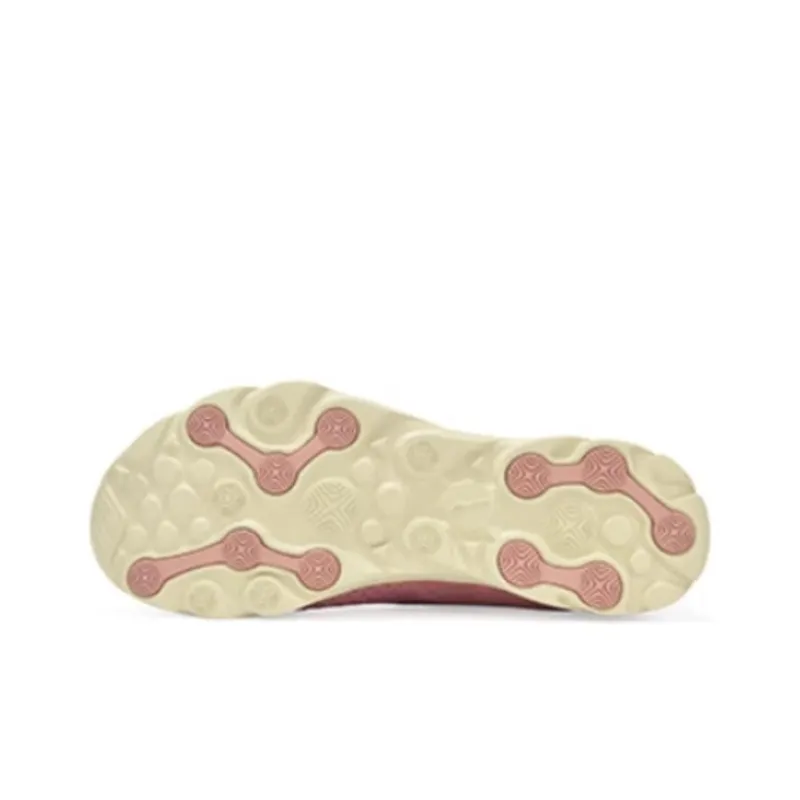 DO WIN Breathable Low Top Running Shoes Unisex Dusty Pink-3