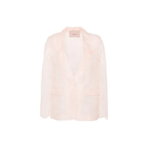 TWINSET Floral-lace Single-breasted Blazer