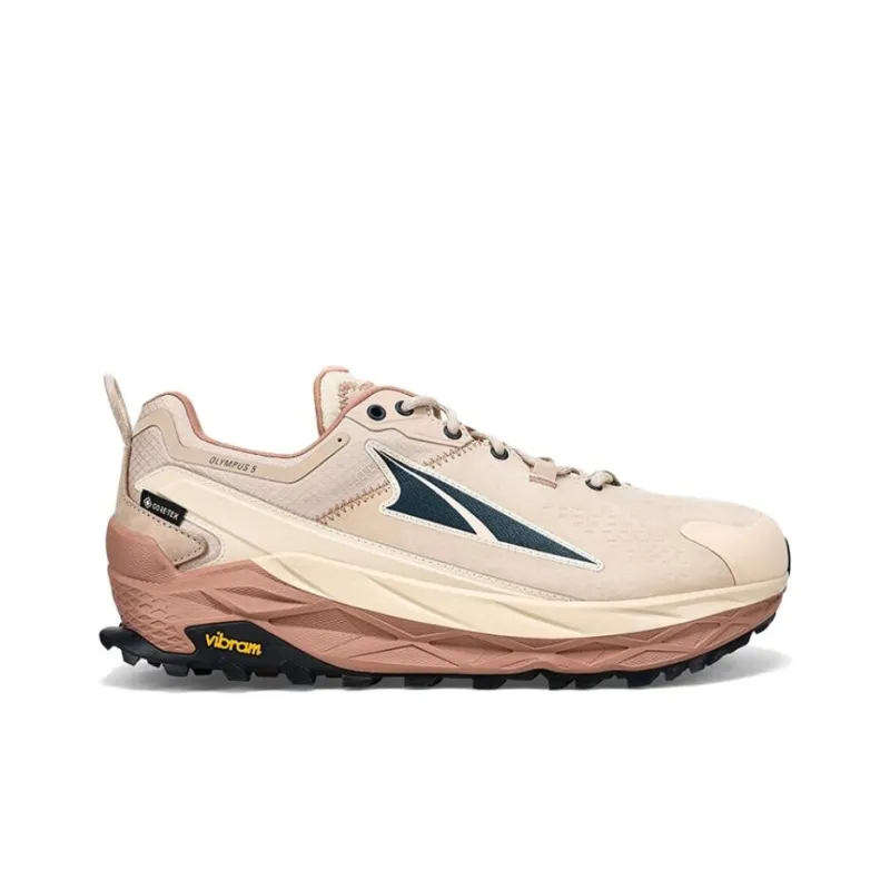 Altra Olympus 5 Wear resistant And Waterproof Low Top Running Shoes Men's Sand-1