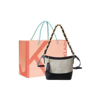 JANE KLAIN PU Hobo Bag Bucket Bag Crossbody Bag Shoulder Bag Women's Brown/Black & Blue/Black & White