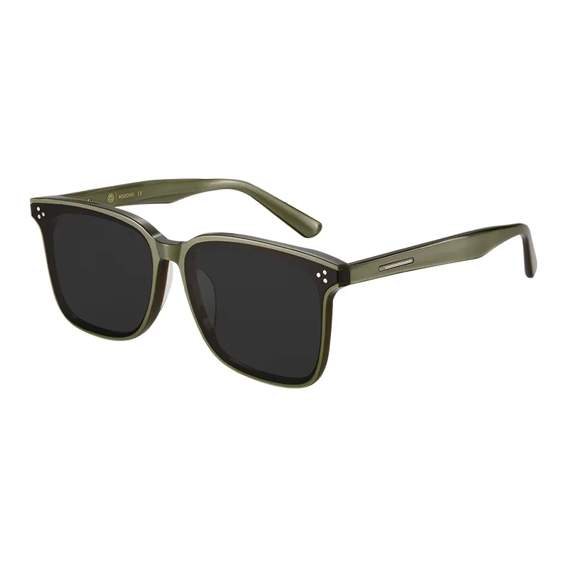 MUJOSH Astral Series Square Plate Frameless Floating Face Sunglasses Polarized Oversized Frame Sunglasses Unisex-3