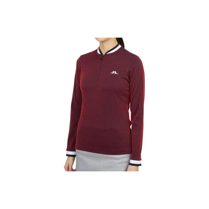 J.Lindeberg T Shirt Women's Red-2