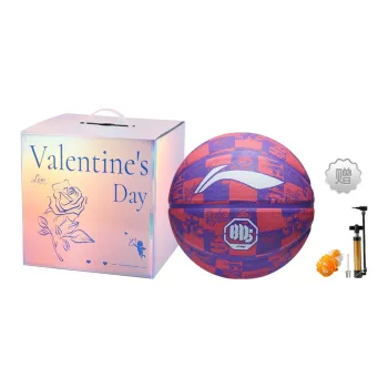 LiNing Badfive Rubber Basketball Multicolor Size 7 Training