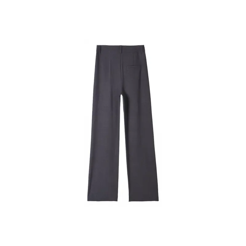 HIPPIEMISS Casual Pants Women's Gray-1