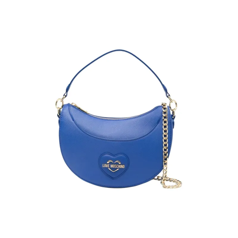 LOVE MOSCHINO PU Handbag, Shoulder Bag Women's Sea Blue-0