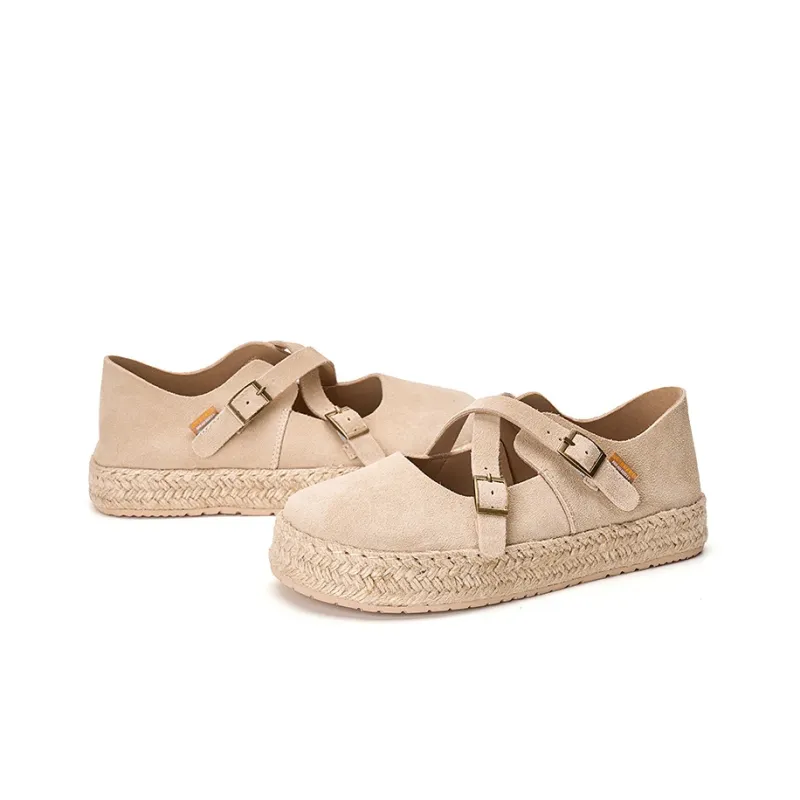 Joy&Mario Espadrilles Women's Beige/Camel/Pink-2