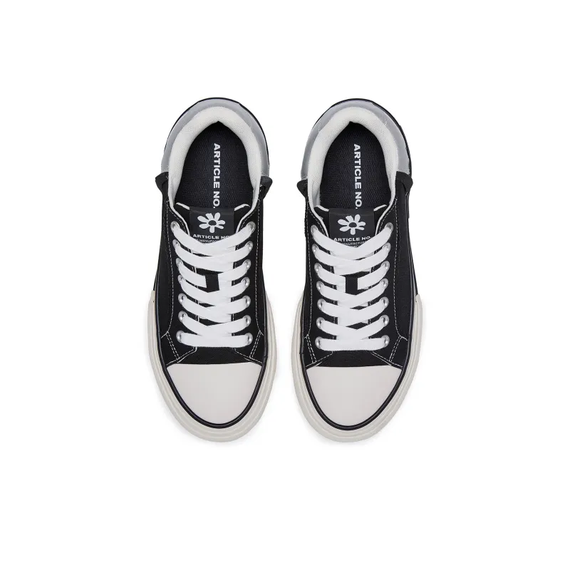 ARTICLE NO. Low Top Skateboard Shoes Unisex Black-3