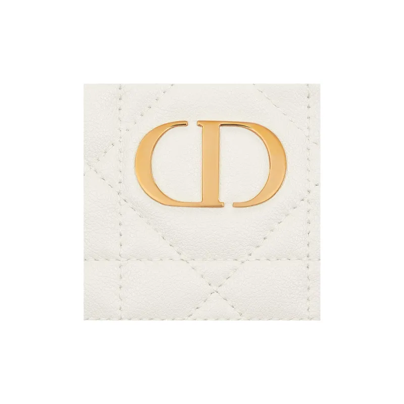 DIOR Caro Cow Leather Controller Camera Bag Crossbody Bag Shoulder Bag Small Size Women's Milk White-5