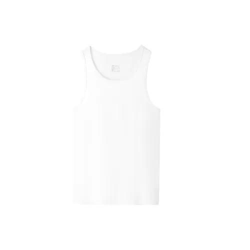 HLA Tank Tops Men Off-White/Light Gray 02