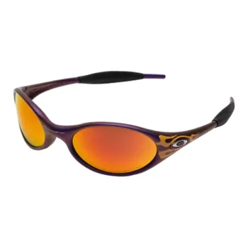 Oakley Irregular Shape Sunglasses Unisex Purple