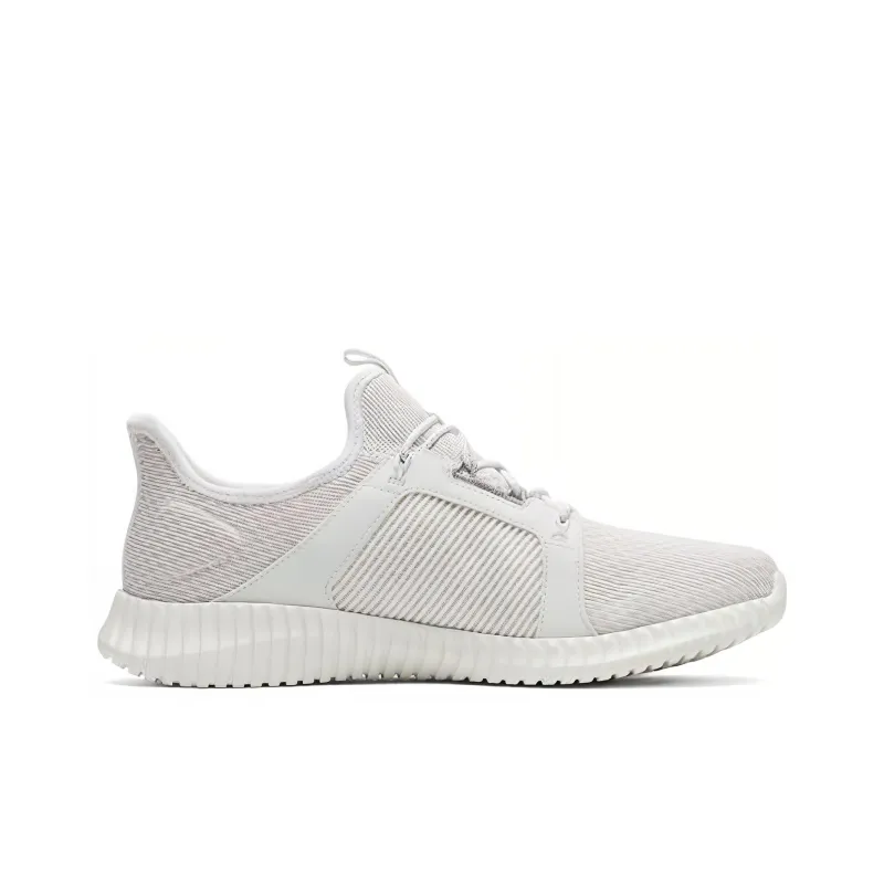 Skechers Elite Fle Cushioning Anti-Slip And Wear-Resistant Low-Top Casual Shoes Men's White-1