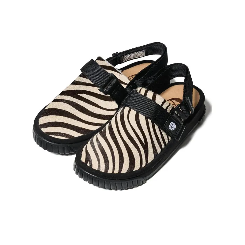SHAKA Snug Clog Cowhair Wrap-toe Slippers Unisex-2