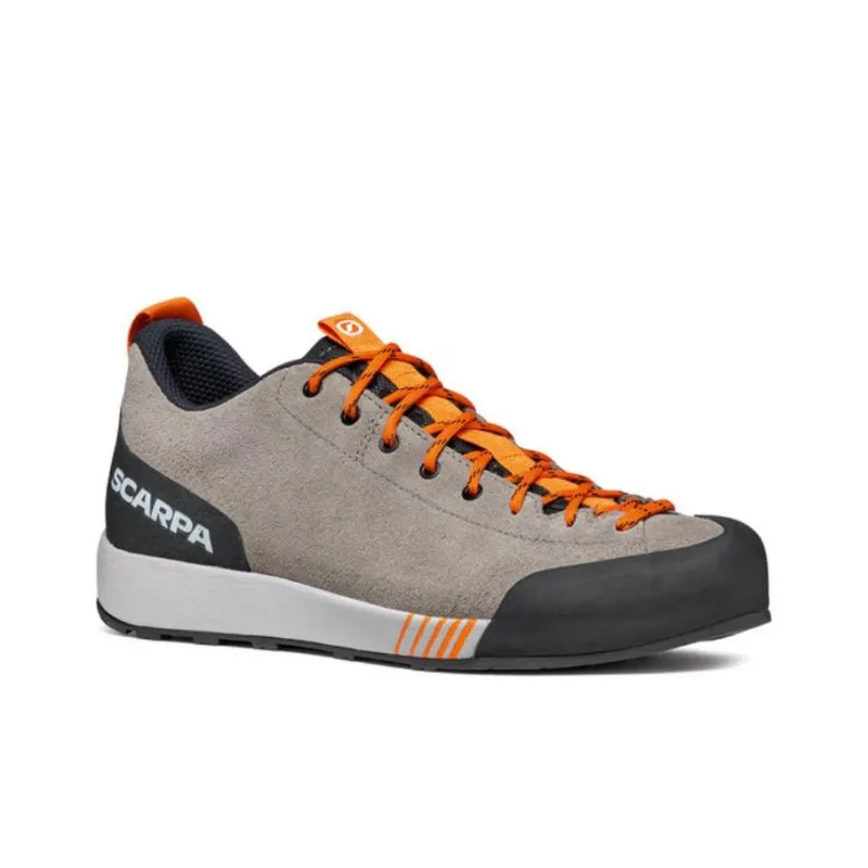 SCARPA Gecko Cushioning Wear-Resistant Low-Top Skateboard Shoes Men's Gray-2