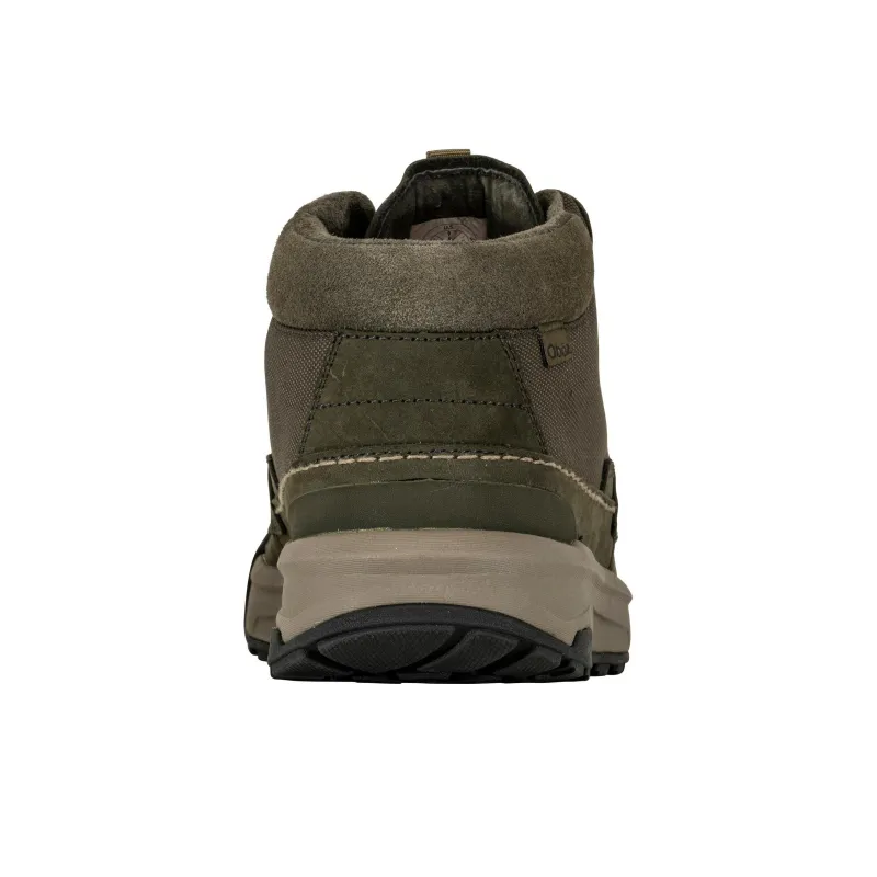 Oboz Footwear Burke Chukka Cushioning Wear-Resistant Mid-Top Hiking Shoes Men's Green-4
