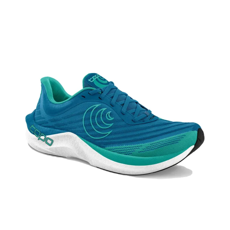 Topo Athletic Cyclone 2 Durable Breathable Lightweight Low Top Running Shoes Men's Turquoise-2
