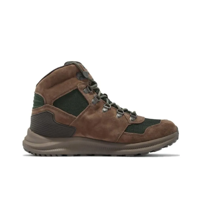 MERRELL Ontario 85 Mesh WP Cushioning Wear-Resistant High-Top Outdoor Shoes Men's Brown Green-1