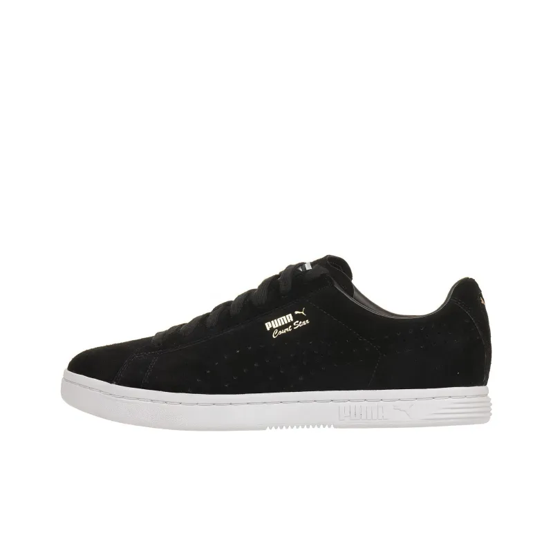 PUMA Suede Court Star SD Wear-resistant And Lightweight Low-Top Skateboard Shoes Men's Black-0