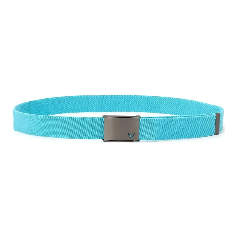 Callaway Solid Color Decoration Belt Men's Blue-1