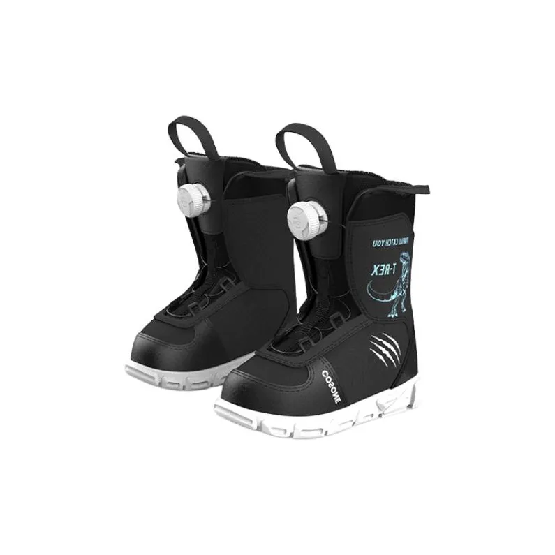 HITABAY Single Snowboard Ski Boots Kids'-8