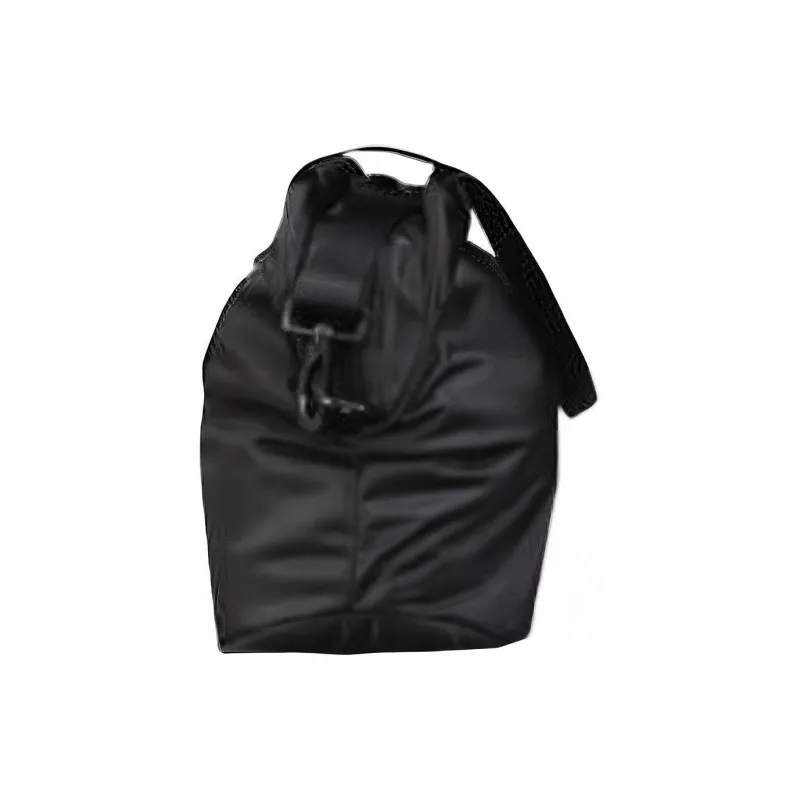 Nike Polyester Travel Bag Luggage Bag One Shoulder Crossbody Portable Gym Bag Unisex Black-1