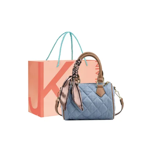 JANE KLAIN Denim Handbags Shoulder Bag Crossbody Bag Regular Women's Blue