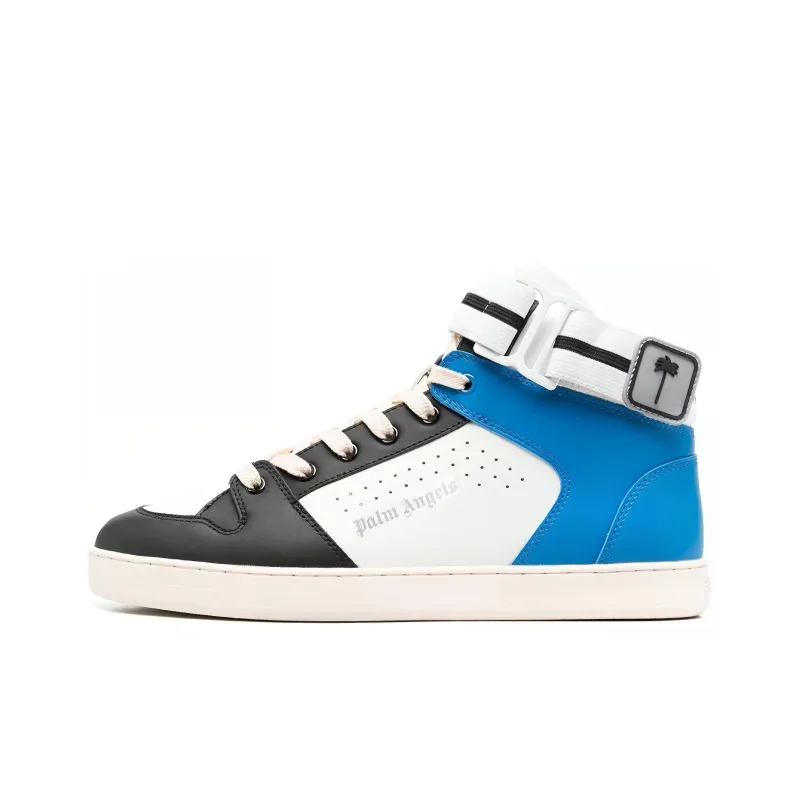PALM ANGELS Palm 1 High Top White-0