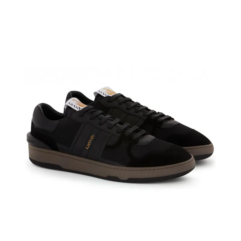 Lanvin Cushioning, Slip Resistant, Abrasion Resistant, Balance, Lightweight Low Top Casual Shoes Men's Black-2