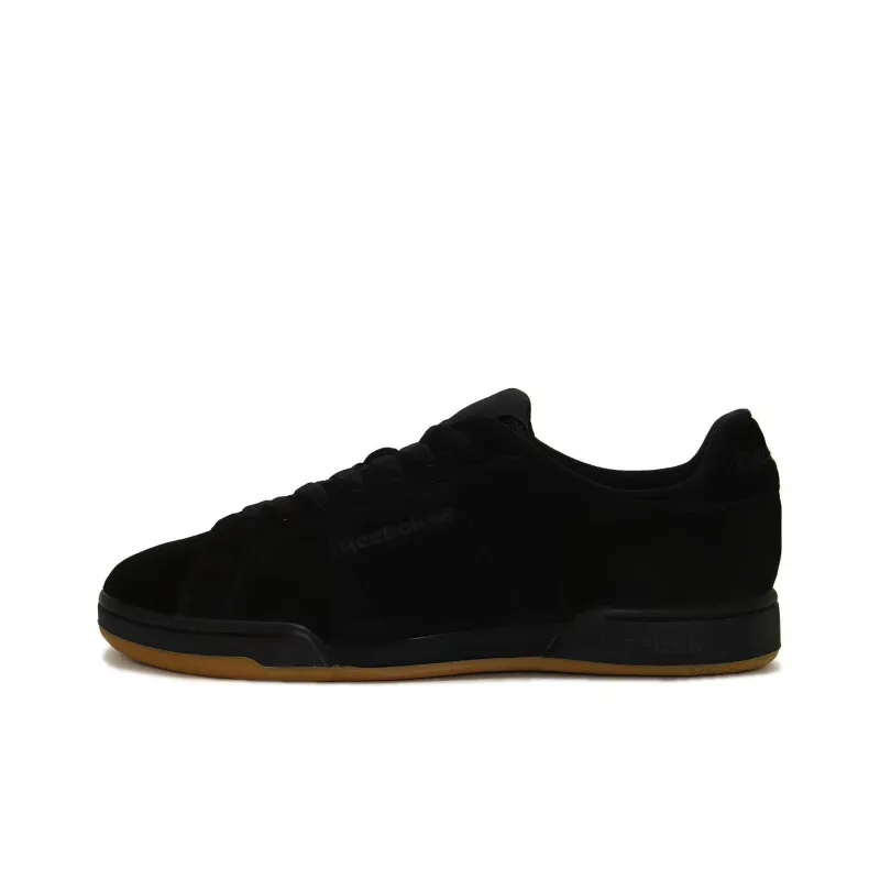 Reebok Workout Anti-Slip Wear-Resistant Low-Top Skateboard Shoes Men's Black-0