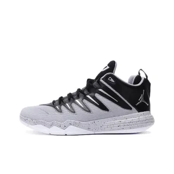 Jordan CP3 9 Cushioned Slip Resistant Low Top Basketball Shoes Men's Gray Black