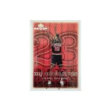 98-99 Bulls, Jordan MVP Silver Signature, Autographed Card