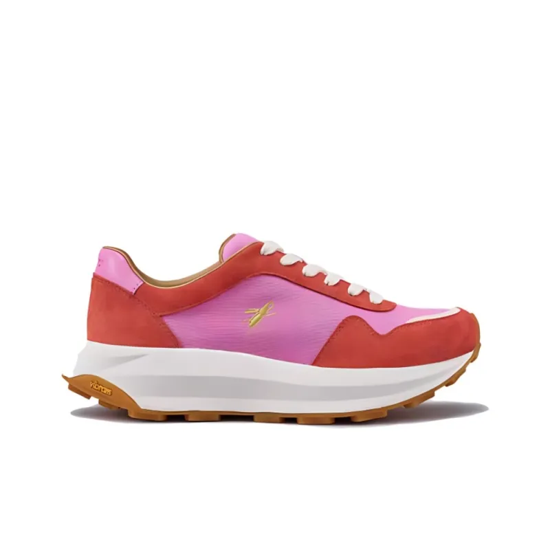 TSUBO CR Original Cushioning Wear-Resistant Low-Top Casual Shoes Unisex Pink-1