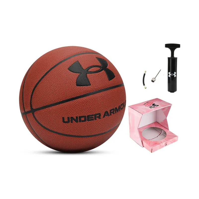 Under Armour PU Basketball Brown Size 7 Training Unisex-9