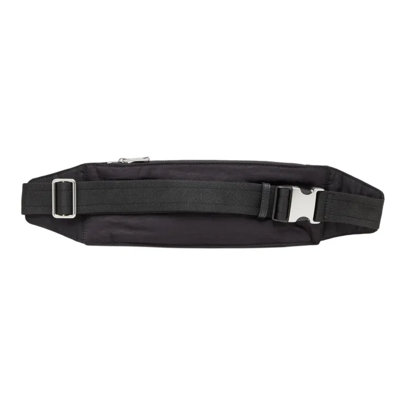DIESEL Recycled Nylon One Shoulder Crossbody Fanny Pack Unisex Black-2