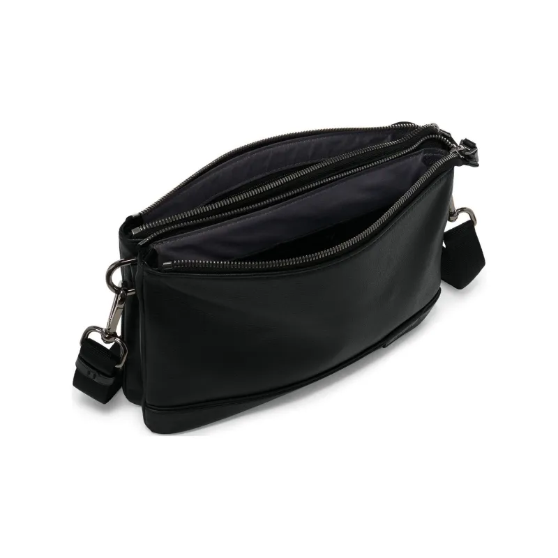 TUMI Leather One Shoulder Crossbody Clutches Men's Black-3